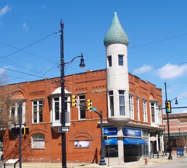 Algrunix Building on Diamond Street in Titusville, PA.