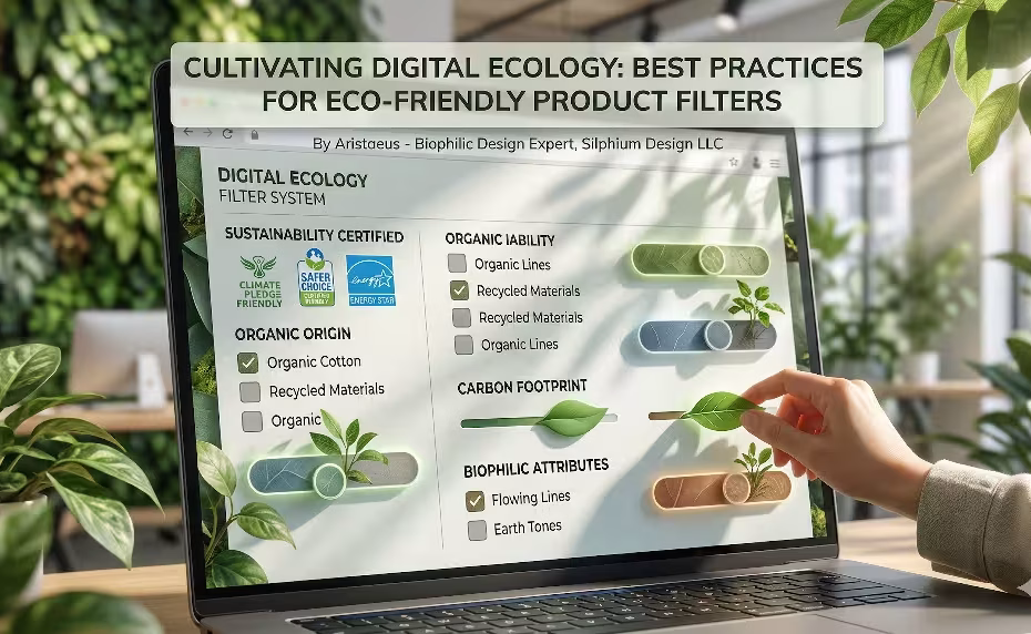 A website showing eco-friendly product filters.