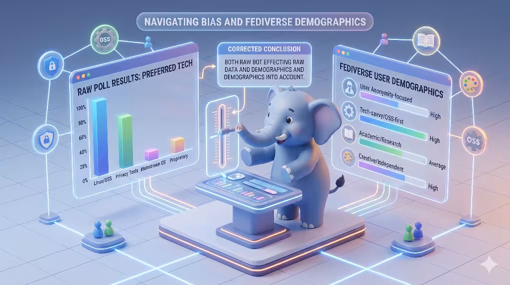 Reducing bias in your poll.