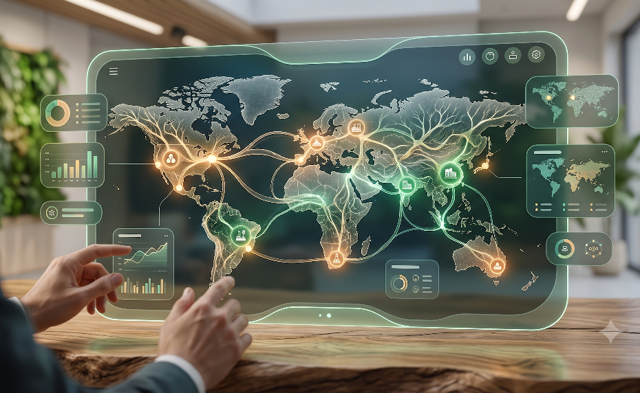An example of a transparent supply chain website.