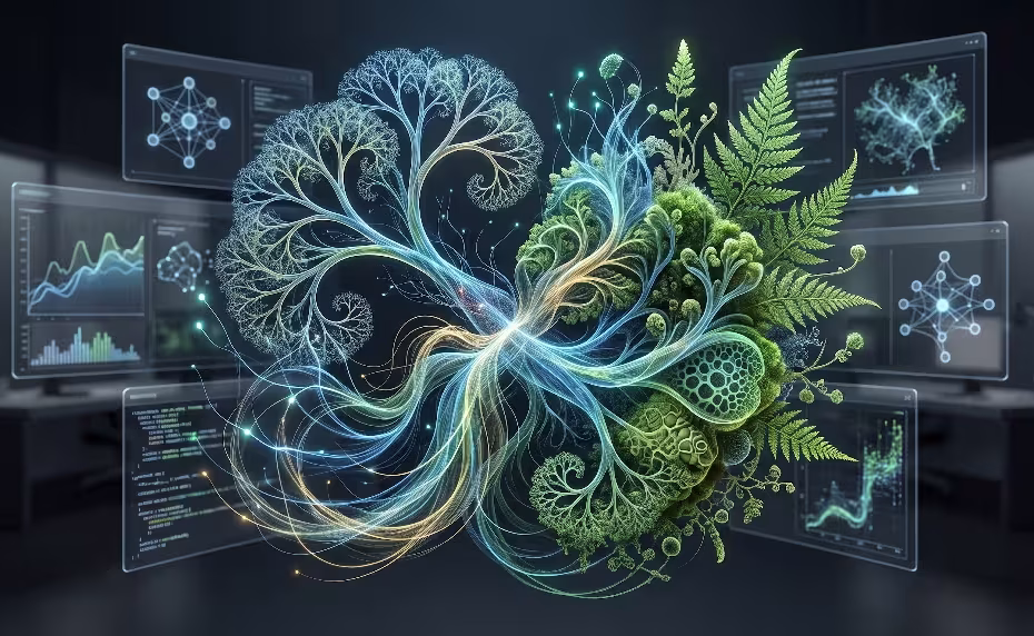 An example of generative ai biophilic imagery.