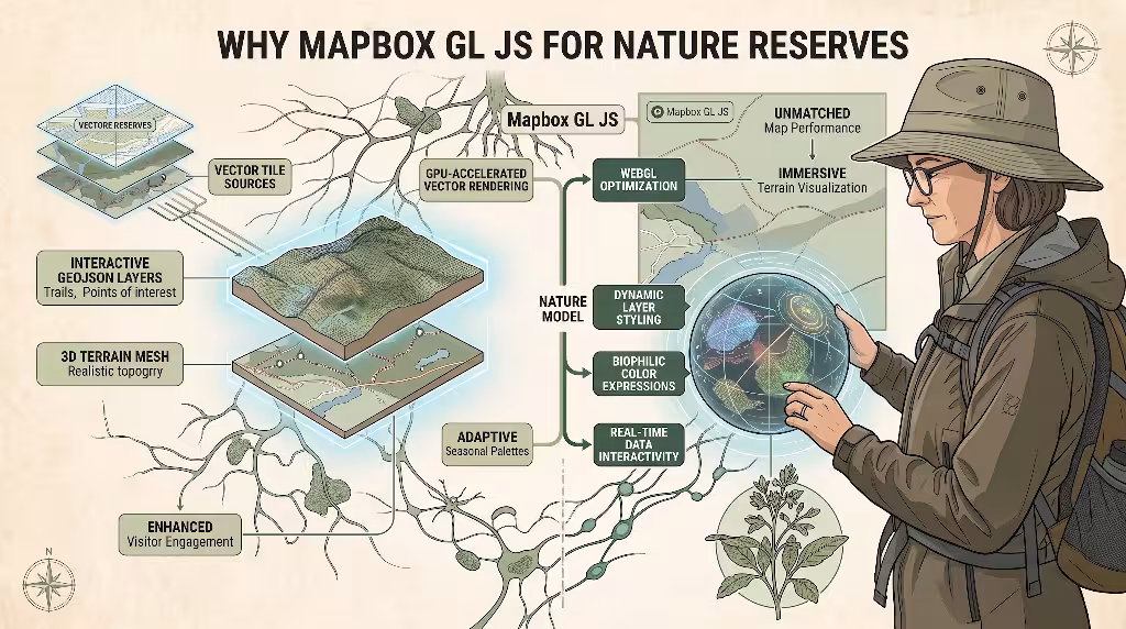 Using mapbox gl for interactive maps.