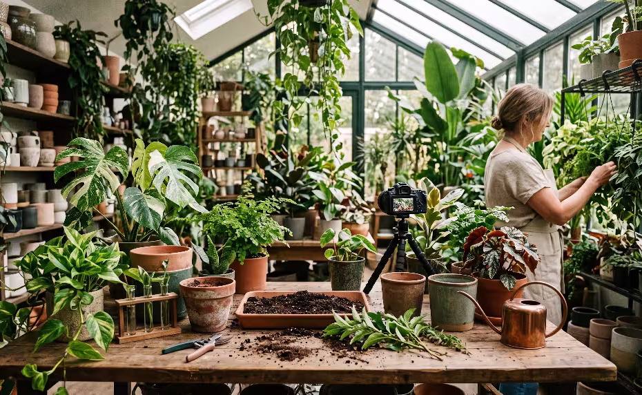 Pinterest Pins for Plant Shops.